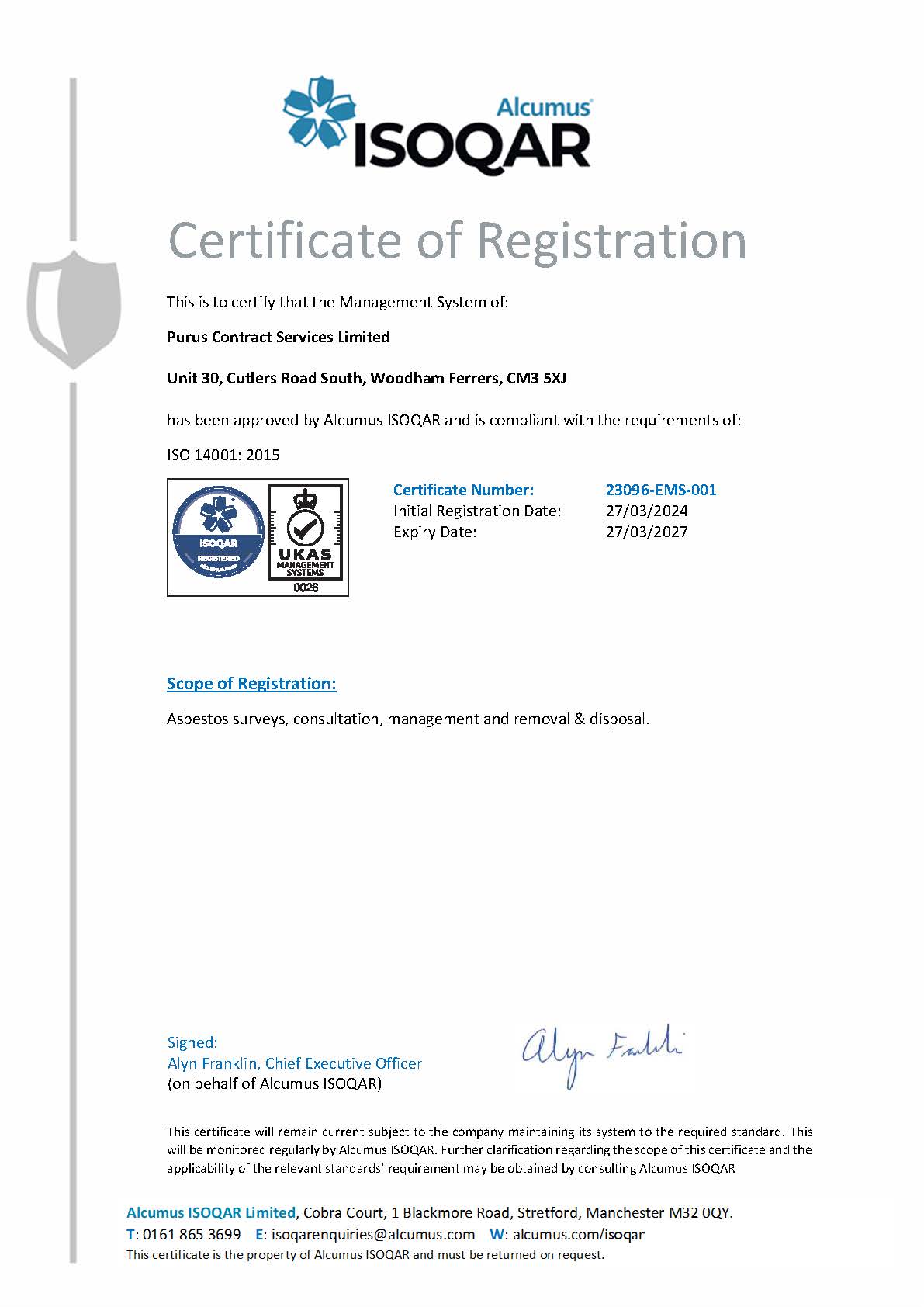 ISO14001 2015